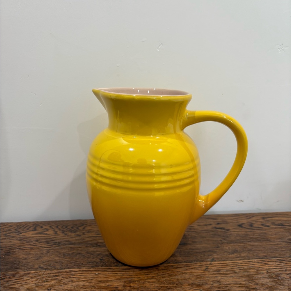 Le Creuset Yellow Ceramic Base